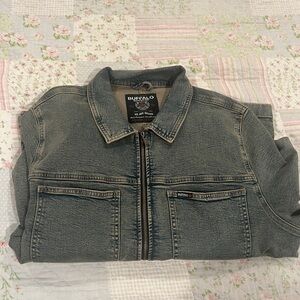 Jett Men's Zip-Front Denim Jacket